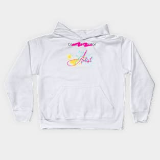 Artist, Not Content Creator Kids Hoodie